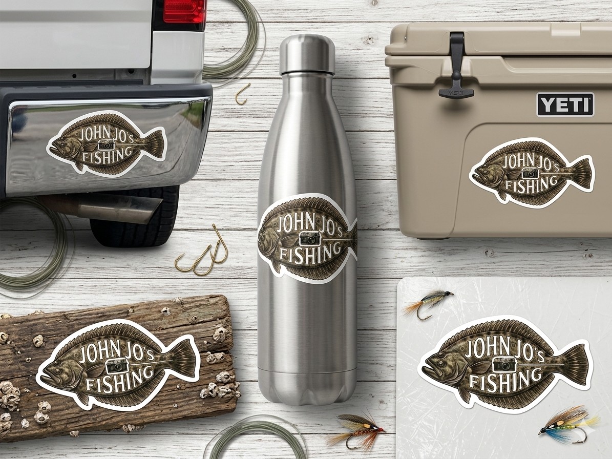 John Jo's Logo Decal — view 2