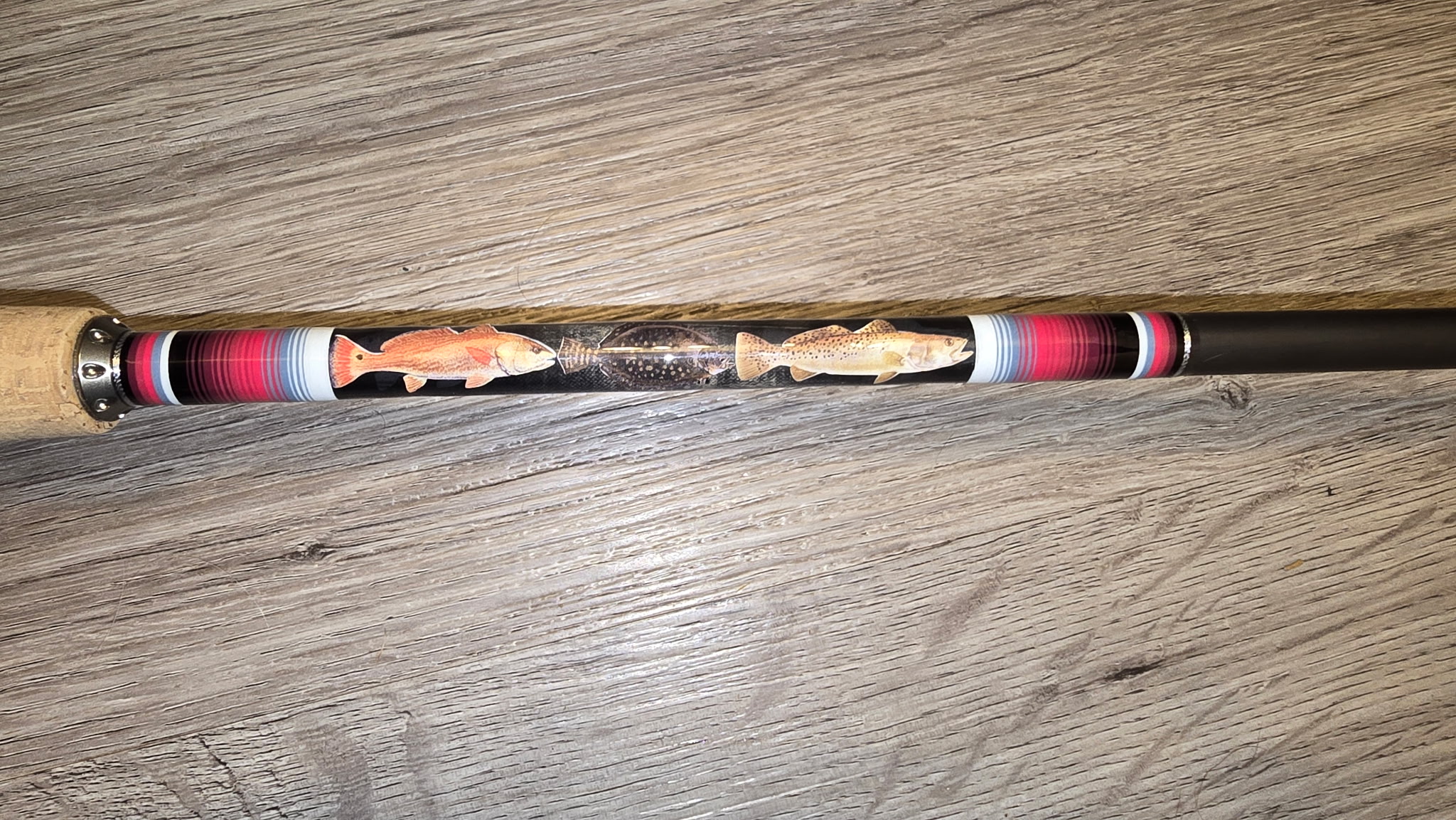 Red Fade Rod — view 2